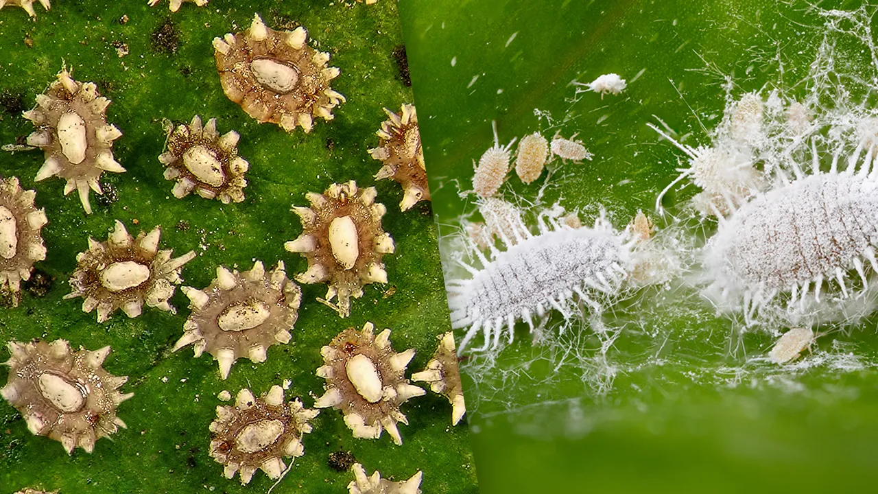come gestire la cocciniglia sugli agrumi